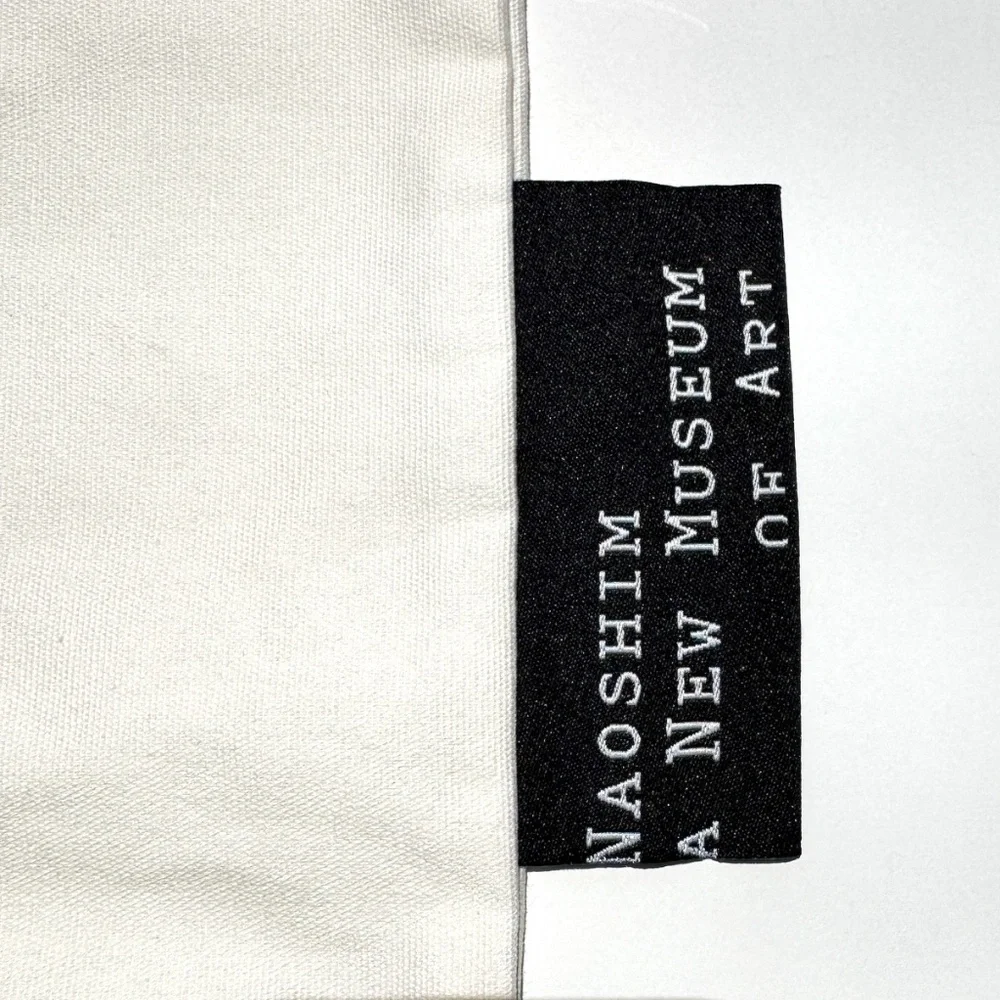 NWT Naoshima New Museum of Art Museum Tote / Shopping Bag - Cream